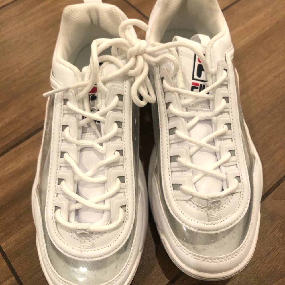 SOLD❗️ Disruptor II clear ankle-high wedge sneaker - Picture 6 of 7